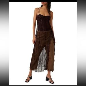 Free People Women's Smoke & Mirrors Bodysuit